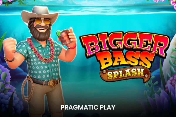Bigger Bass Splash official cover art by Pragmatic Play